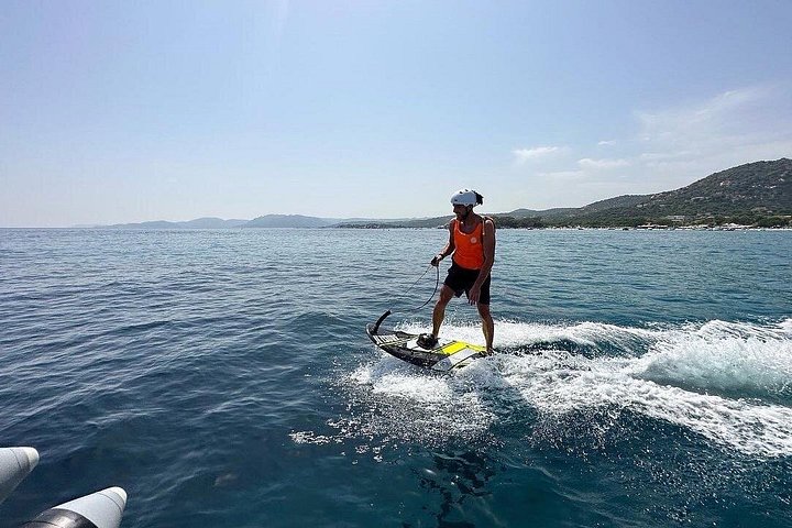 Unusual nautical activity in Porto Vecchio - Jet Surf in Corsica