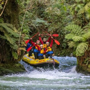 Rafting the Kaituna River Rotorua - Rotorua White Water Rafting | Kaitiaki Adventures + Transport