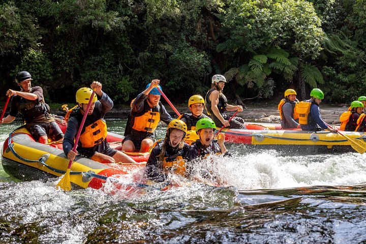 Great rafting "surf" spots all the way down the river - White Water Rafting - Kaituna Cascades, The Originals