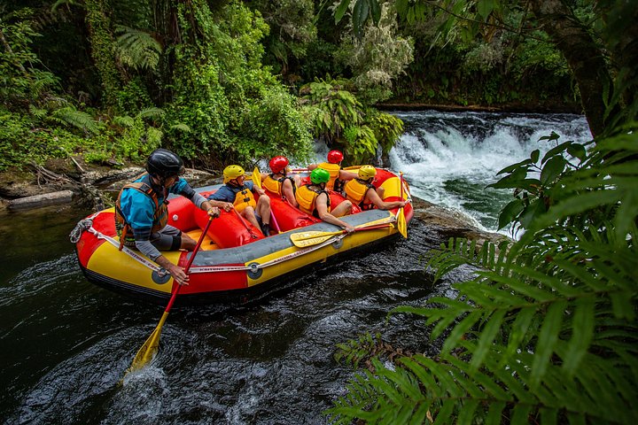 The "Powerhouse" waterfall - White Water Rafting - Kaituna Cascades, The Originals
