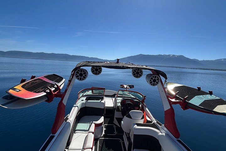 3 Hour Private Wakesurf Charter With Captain Lake Tahoe - Photo 6