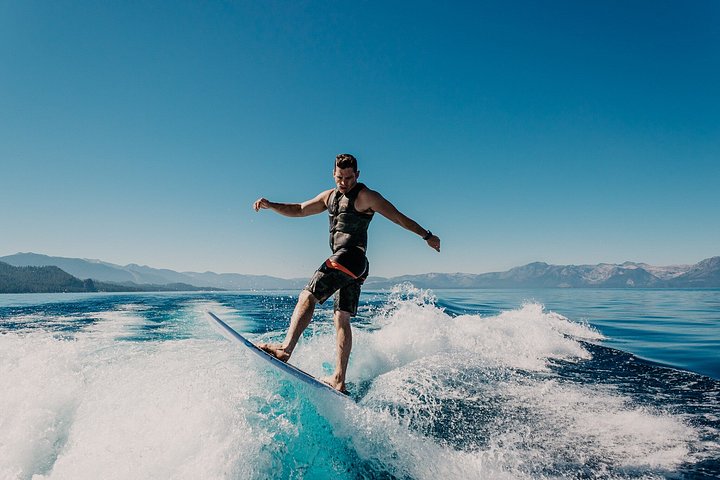 3 Hour Private Wakesurf Charter With Captain Lake Tahoe - Photo 7