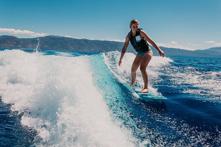 3 Hour Private Wakesurf Charter With Captain Lake Tahoe - Photo 8