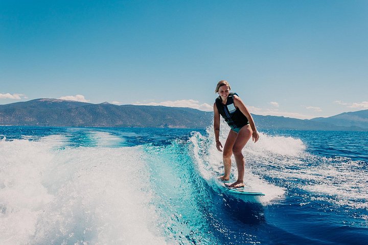 4 Hour Private Wakesurf Charter With Captain Lake Tahoe - Photo 4
