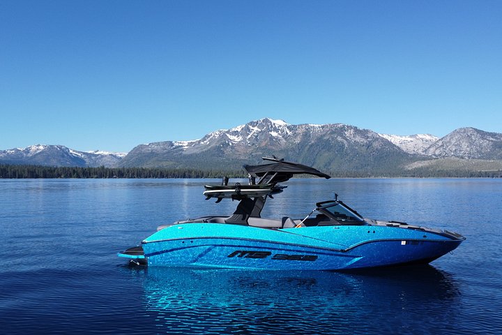 4 Hour Private Wakesurf Charter With Captain Lake Tahoe - Photo 1