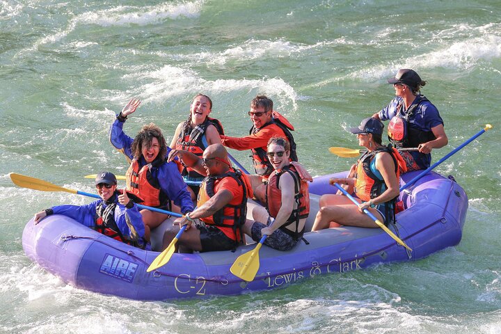 Smile Pretty - Whitewater Rafting Small Boat Adventure Snake River Jackson Hole