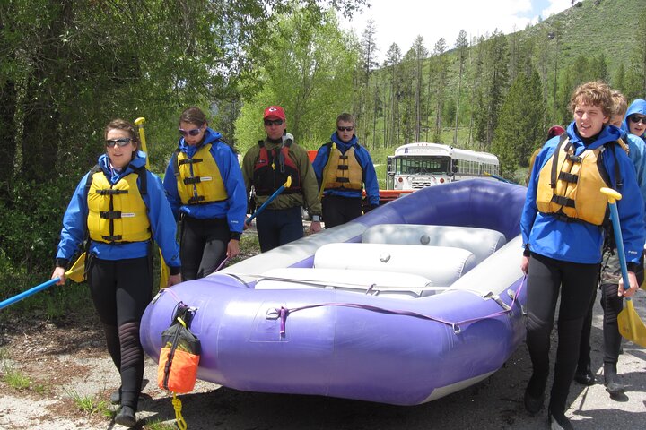 "take me to the river" - Whitewater Rafting Small Boat Adventure Snake River Jackson Hole