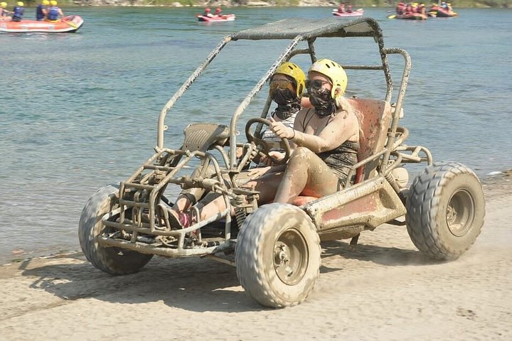 Alanya 4 in 1 Combo Tour Buggy ,Rafting, Zipline, Jeep Safari - Photo 6