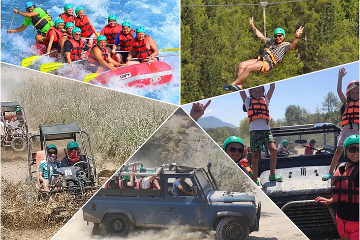 Süber combo adventure (rafting zipline bugy jeep canyon visit) - Photo 2