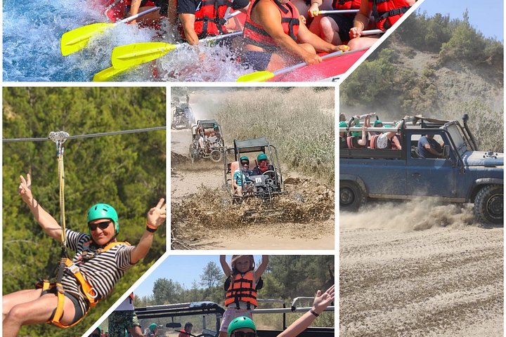 Süber combo adventure (rafting zipline bugy jeep canyon visit) - Photo 1