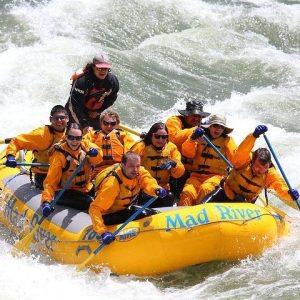 Dig In - Whitewater Rafting Adventure in Jackson Hole - Small Boats