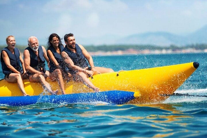 Banana boat in Playa del Palo, Malaga capital - Photo 2