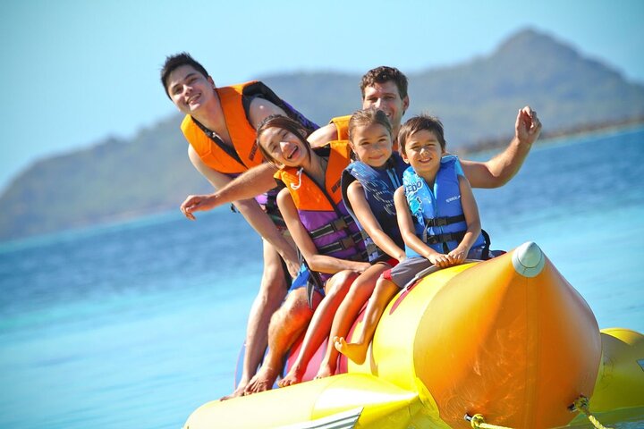 Banana boat in Playa del Palo, Malaga capital - Photo 3