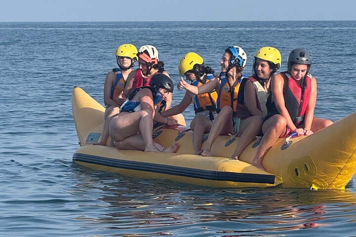Banana boat in Playa del Palo, Malaga capital - Photo 4