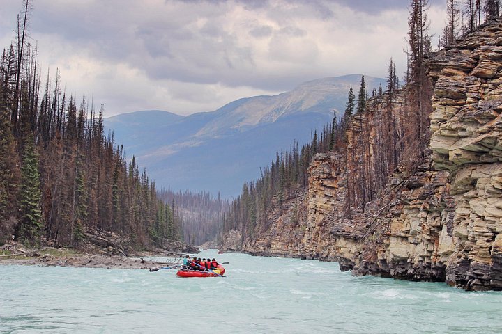 Scenic Views of the Athabasca Valley - Athabasca Canyon Run Family Rafting: Class II Plus Rapids