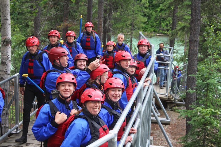 Rearguard Falls Lookout - Whitewater Rafting on Jasper's Fraser River
