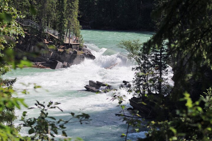 Rearguard Falls - Whitewater Rafting on Jasper's Fraser River