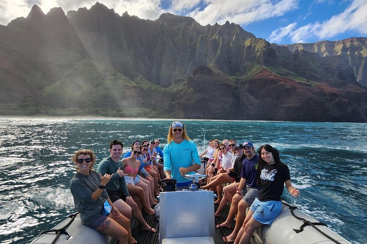 Kauai: Nā Pali Coast Zodiac Raft Expedition and Snorkeling - Photo 8