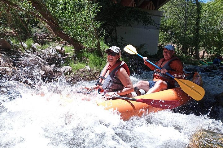 Splash down! - Kayak Tour on the Verde River