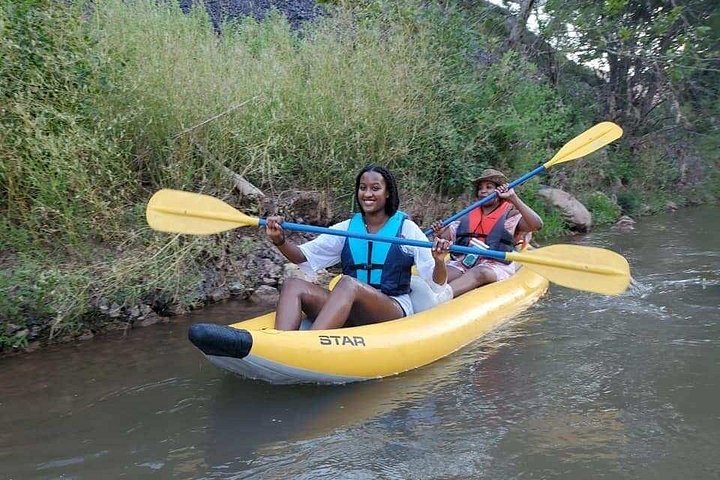 We got this! - Kayak Tour on the Verde River