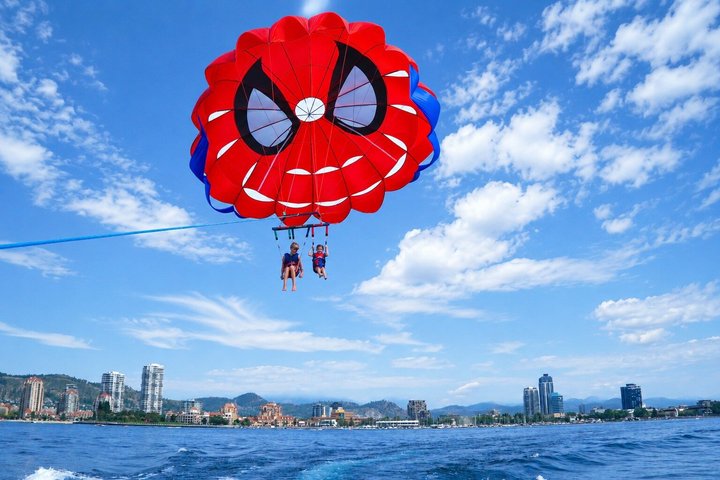 Solo Parasailing Experience in Kelowna - Photo 2
