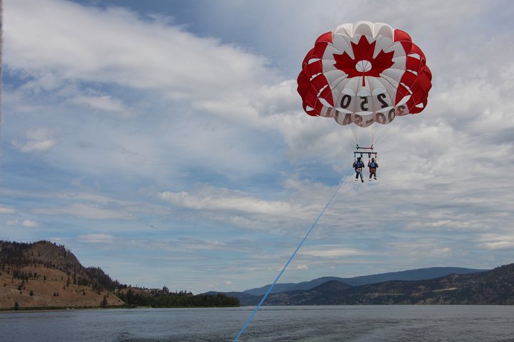 Kelowna Group Parasailing Tour and Boat Ride - Photo 3