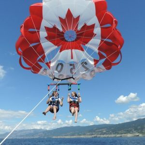 Kelowna: Morning Discount Parasailing Experience - Photo 1