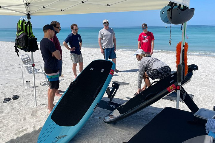 Lido Beach - Fly Above Water Efoil Adventure in Sarasota. A Must Do!