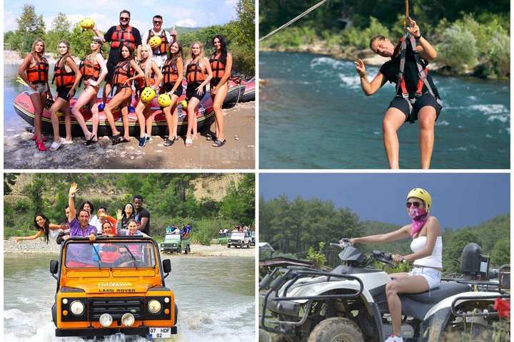 Antalya Super Combo W/Rafting ,Jeep Safari ,Quad Biking & Zipline - Photo 2