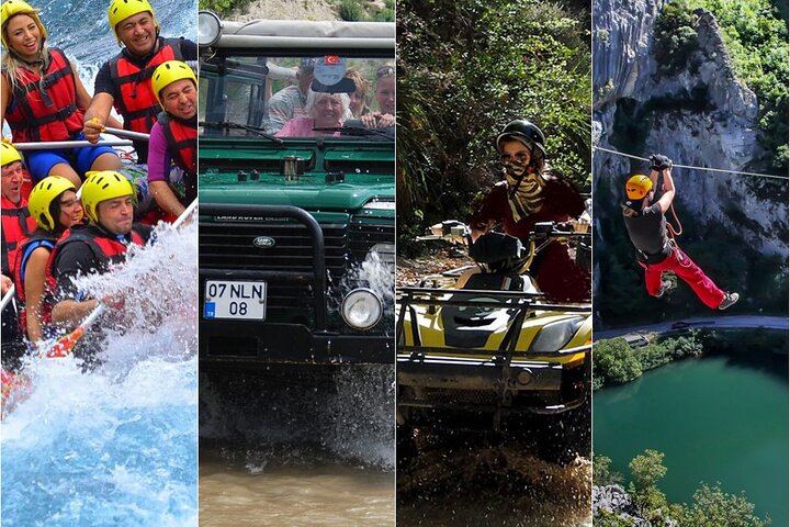 Antalya Super Combo W/Rafting ,Jeep Safari ,Quad Biking & Zipline - Photo 4