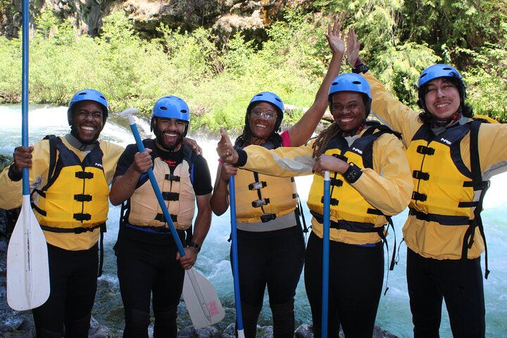 Vacation highlight, this group from Florida had a great time! - White Salmon River Rafting Half Day
