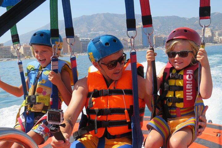 Parasailing Benalmadena - The Highest Flights on the Costa - Photo 2