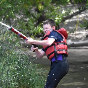Fun in the hot, Central Washington sunshine. - Wenatchee River Family Float Trip