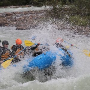 Sunwapta River is Jasper's only class III whitewater! - Class 3 Sunwapta River Rafting Adventure in Jasper