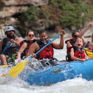Rafting Athabasca Falls Run in Jasper - Photo 1
