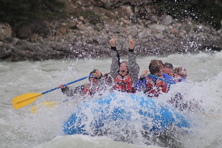 Rafting on Athabasca River Mile 5 in Jasper - Photo 2