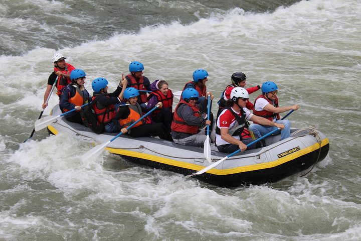 White water :-) - Urban Rafting on Rome's Tiber River