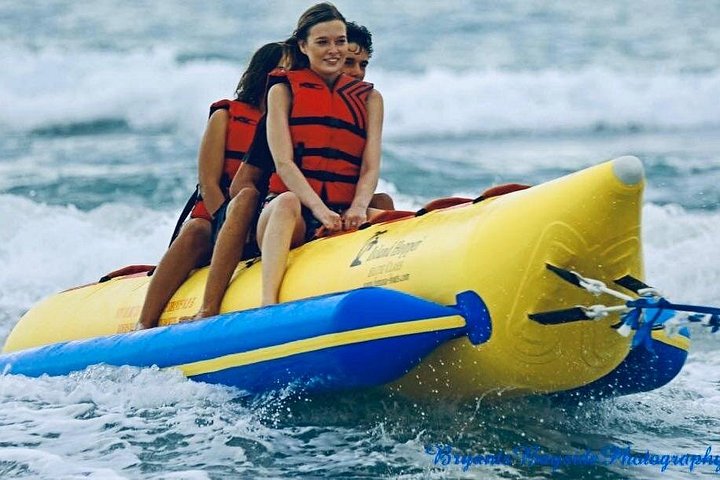 Thrilling Banana Boat Rides with Sonny’s Beach Service, South Padre Island. Serving Family Fun for 40 Years! - Exciting Banana Boat Rides