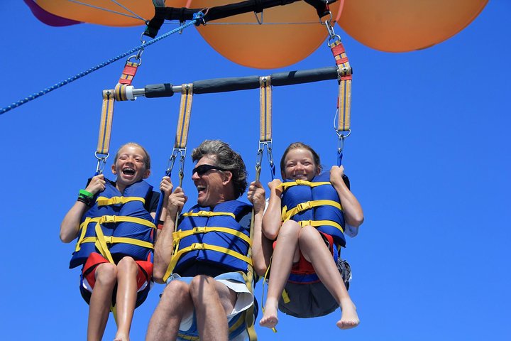 Triple flight - Parasailing Adventure in South Padre Island