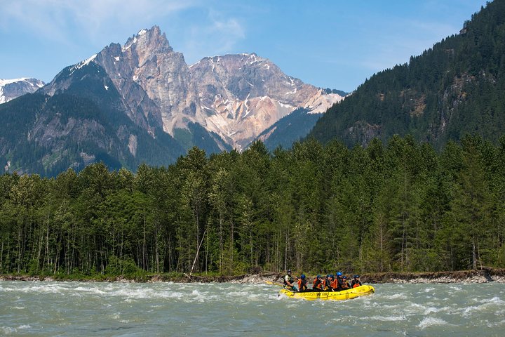Don't miss the spectacular views of Mt. Cayley along the way! - Elaho Whitewater Experience
