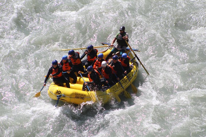 No experience is necessary - our guides will give you all of the information and skills you need for a fun & safe trip down the river. - Elaho Whitewater Experience
