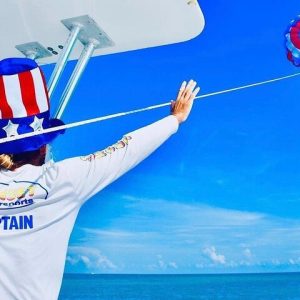 Parasailing in Key West at Smathers Beach - Photo 2