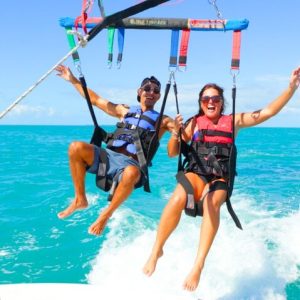 Parasailing in Key West at Smathers Beach - Photo 1