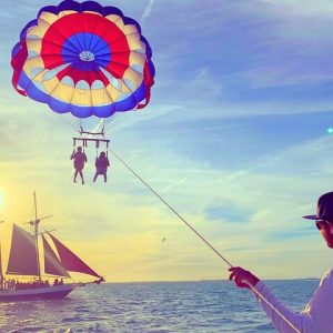 Parasailing over the Historic Key West Seaport - Photo 2