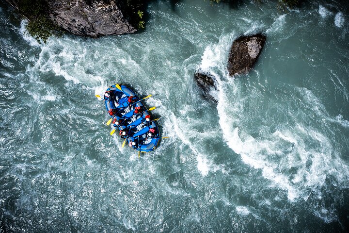 In the rock labyrinth of the Vorderrhein - Rafting Vorderrhein in Graubünden