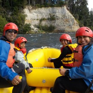 Gentle whitewater fun for the whole family - Family Float Grade 2 Whitewater Adventure in Tongariro River