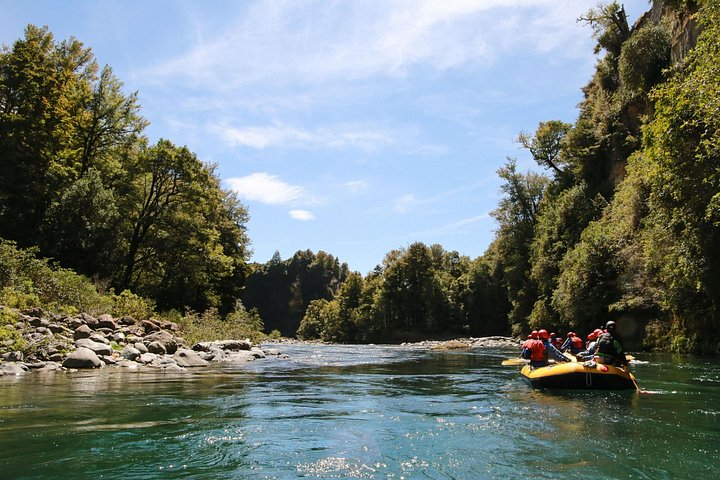 enjoy the tranquil sections of the river and soak up the serenity - Tongariro Thrills: Grade 3 Whitewater Rafting Adventure