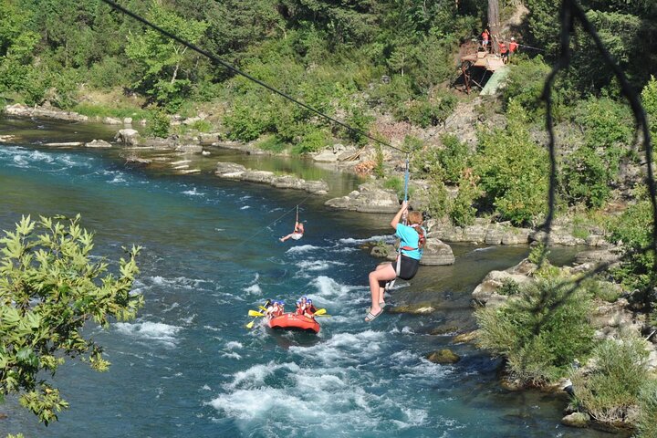 3 in 1 Whitewater Rafting, Buggy/Quad Ride and Zipline with Lunch - Photo 1
