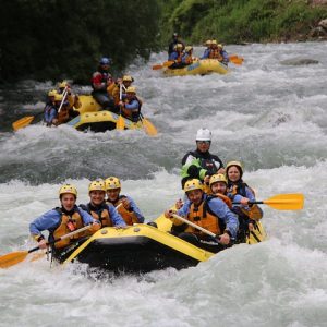 rafting extra on Noce river Italy