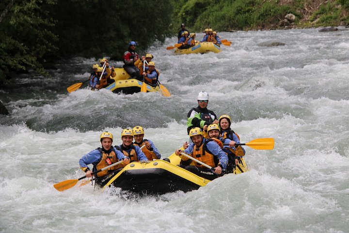 rafting extra on Noce river Italy